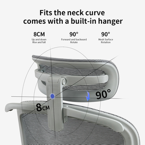 Silla de Oficina Ergonómica Inteligente de Alta Calidad para el Hogar y la Oficina, Modelo MU200, Asientos Ajustables Personalizados - Product Image 4