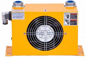 AH0608T-60L de ventilateur 12V 24V 220V 380V Mini échangeur de chaleur en aluminium plaque de refroidisseur d'<span class=keywords><strong>huile</strong></span> hydraulique <span class=keywords><strong>radiateur</strong></span> en alliage d'aluminium - Product Image 4