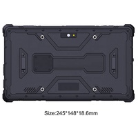 Tablette industrielle robuste Android 12 avec écran 8 pouces IP67, NFC et port RJ45, lecteur d'empreintes digitales optique en option pour la gestion du temps de présence