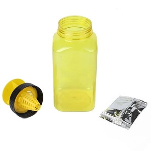 Trái cây tái sử dụng Fly Trap Killer vàng lồng treo ngoài trời Wasp Trap drosophila bẫy Fly Catcher <span class=keywords><strong>attractor</strong></span> - Product Image 3