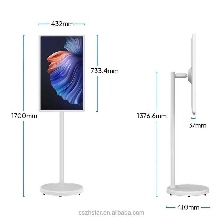 21.5 inch Touch Display Screen For Live Wifi Streaming Live Broadcast ...