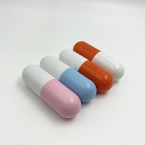 Dễ thương Mini Son môi Trắng ống chai nhựa Rỗng Mỹ phẩm bao bì Son dưỡng môi hộp đựng viên nang hình - Product Image 6