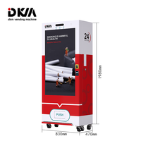 Mesin Penjual Rokok Otomatis DKM Good Selling Cigar Espendedora De Cigarro dengan Verifikasi Usia, Terbatas untuk Rokok, Tembakau, dan Sigaret