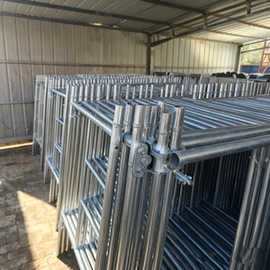 Échafaudage vertical en acier galvanisé de type <span class=keywords><strong>échelle</strong></span> pour maçonnerie Q235 Q345, avec portes et cadres de porte - Product Image 5