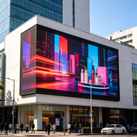 Pantalla LED Comercial para Exteriores de 7000cd con Resolución 4K, Resistente al Agua, CMS/RDM Basado en la Nube para Fachadas de Centros Comerciales