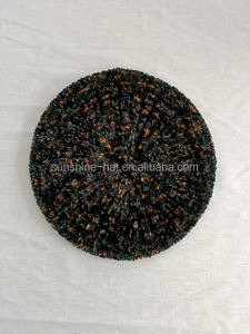 Meilleure qualité femmes israël moucheté teinture Chenille Snoods et bérets tricoté femmes juives bandeau chapeaux religieux - Product Image 6