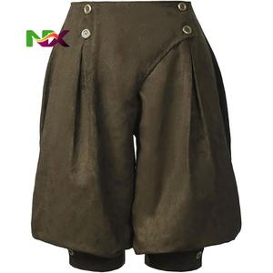 Pantalones Bombachos Medievales para <span class=keywords><strong>Mujer</strong></span>, Pantalones <span class=keywords><strong>Pirata</strong></span>, Disfraz de Cosplay Vikingo Renacentista, Disfraz Holgado de Jinete Campesino - Product Image 4