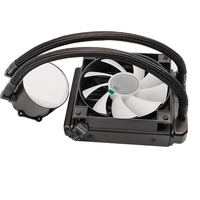 120mm tout-en-un refroidissement par eau AIO refroidisseur de processeur 5V RGB prise en charge ordinateur de bureau radiateur en cuivre ordinateur refroidissement par eau