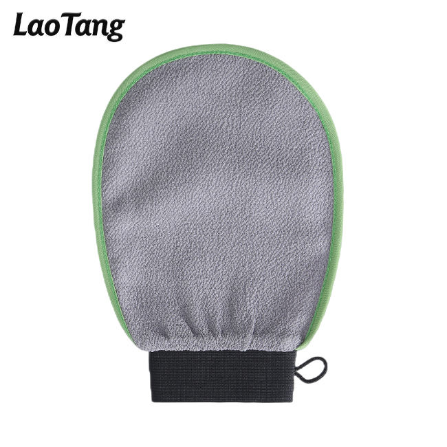 สีเขียว + สีเทา