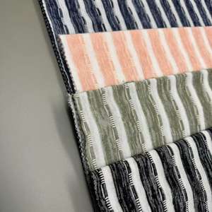 Nouveau design Tissu en tricot jacquard en polyester recyclé colorant uni Rayon Space - Product Image 2