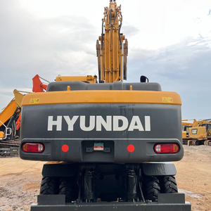 รถขุดไฮดรอลิกฮุนได 210W มือสอง ขนาด 21 ตัน รุ่น R210W Robex 210 Excavadora 210w-9 210w-9T เครื่องจักรกลหนักสำหรับงานก่อสร้าง - Product Image 2