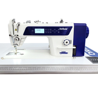 Máquina de Coser Industrial Automática Britex BR-9100-D4 con Cortahilos Automático para Uso Doméstico, en Oferta