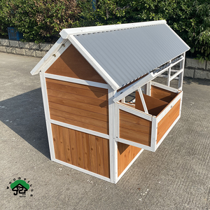 กรงเลี้ยงกระต่ายแบบสุ่มไก่ใช้ในบ้านกรงกระต่ายกลางแจ้งบ้านไม้กรงสัตว์เลี้ยงสำหรับ<span class=keywords><strong>สัตว์</strong></span>ขนาดเล็ก - Product Image 5