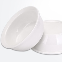 Support pour chat en bois haut de gamme à double bol, séparation sèche et humide, bol pour nourriture et eau pour chats