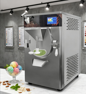 Machine à crème glacée professionnelle en acier inoxydable de haute qualité avec panneau intelligent pour la fabrication de glaces dures et de desserts crémeux - Product Image 1