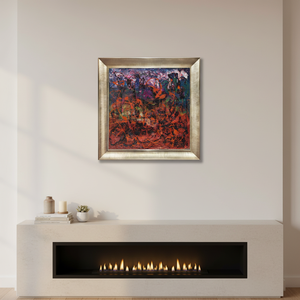 Dipinti ad Olio di Arte Astratta Moderna del Maestro Zhang Hong, Decorazioni Murali Dipinte a Mano con Stampa Digitale - Product Image 2