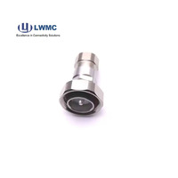 Conector DIN macho, abrazadera DIN macho/hembra para cable de 1/2 ', conector coaxial RF