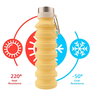 Gobelets pliables en silicone de qualité alimentaire pour la vente en gros – Gobelets de voyage - Product Image 3
