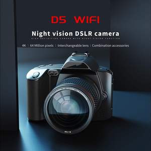 กล้องวิดีโอทรง SLR แบบย้อนยุค พร้อมด้ามจับตามหลักสรีรศาสตร์ เซ็นเซอร์ CMOS รองรับการ์ด SD สำหรับการถ่ายภาพวิวทิวทัศน์กลางแจ้ง - Product Image 3