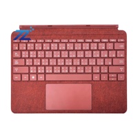 Nouveau clavier USB sans fil haute performance avec rétroéclairage RVB et pavé tactile pleine taille pour Surface GO 1/2/3 Gen 2018-2021