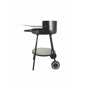 เตาบาร์บีคิวทรงกลมสีดำพร้อมล้อ 51X84.5 ซม. - Product Image 2