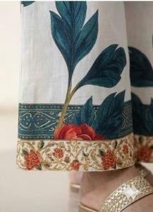 Tissu en polyester effet lin, toucher luxueux, drapé doux, imprimé numérique, toutes saisons - Product Image 2