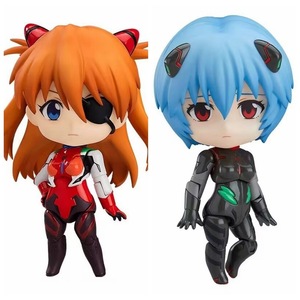 ฟิกเกอร์อนิเมะ Evangelion ชิบิ เน็นโดริเด 1431 #   อาสึกะ สูท 1419 #   โมเดลของเล่นสะสม รุ่นเรย์ แบบขยับได้ บรรจุกล่อง - Product Image 1