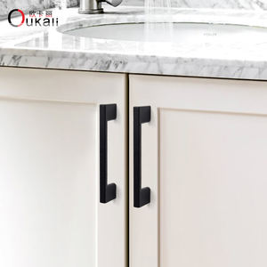 אוקלי מכירה חם ארון רהיטים ידית סגסוגת אלומיניום מוברש ידיות מטליות ארון בגדים מגירות למשוך ידיות - Product Image 5