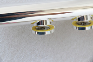 Flûte traversière en cupronickel plaqué argent, instrument de <span class=keywords><strong>musique</strong></span> à 17 clés en Do, conception à trous ouverts - Product Image 4