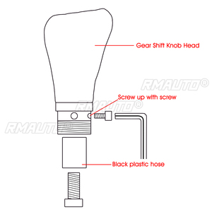 Poignée de levier de vitesses manuelle universelle pour Nissan/Mazda/Hyundai/KIA/Chevrolet/Buick/Ford/VW - Product Image 6
