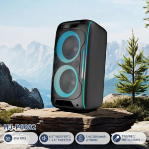 Altavoz Bluetooth <span class=keywords><strong>Doble</strong></span> de 6 Pulgadas y 40W, Promoción, Buen Precio, Alta Calidad, Superventas - Product Image 1