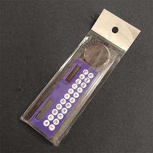 Mini calculatrice solaire multifonction Offre Spéciale de 10cm avec règle droite pour l'école et le bureau - Product Image 5