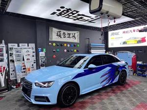 Film de changement de couleur de style dessin animé, film de changement de couleur de voiture en PVC, lignes personnalisées d'anime, film de <span class=keywords><strong>peinture</strong></span> de voiture peint à la main - Product Image 6