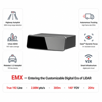 Sensor LiDAR Digital EMX Kelas Otomotif Berkinerja Tinggi RoboSense Original 192-Beam Jangkauan Deteksi 300m