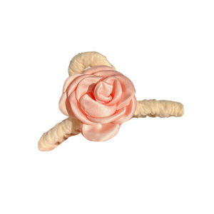 नई आगमन वसंत सुरुचिपूर्ण गुलाबी गुलाब रेशम महिला लड़कियों दैनिक के लिए दाग फूल बाल पंजा क्लिप बाल सामान - Product Image 2