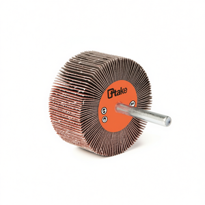 Roue à lamelles abrasives Ttake 25x20 mm, tige de 6 mm, corindon, pour le meulage des métaux - Product Image 2