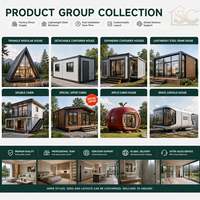 Maison conteneur extensible de haute technologie avec structure antisismique supérieure et espace de vie modulaire