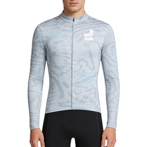 <span class=keywords><strong>Ropa</strong></span> de Ciclismo Personalizada Unisex de Invierno, Ligera, Cortavientos, de Forro Polar, Alta Elasticidad, Jersey de Ciclismo de Manga Larga, <span class=keywords><strong>Ropa</strong></span> Deportiva - Product Image 1