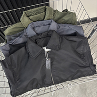 Veste bomber MA1 Stone Patch Logo pour homme, veste de vol multi-poches