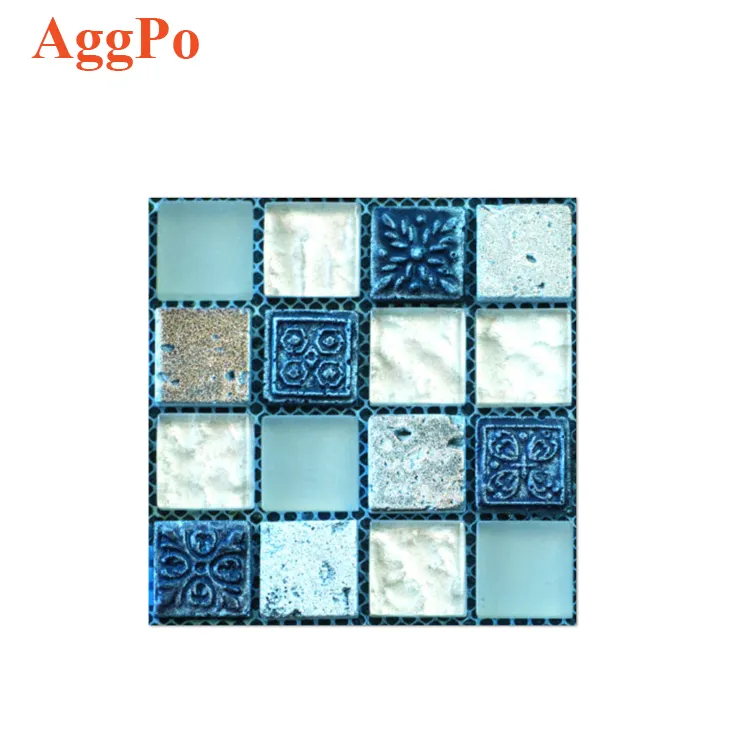 Removable Wallpaper for Bathroom Wall Decoration Mosaic Style Self Adhesive Wallpaper