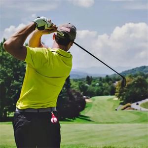 Porte-balles de golf en similicuir personnalisé avec logo, support portable pour une seule balle, cadeau personnalisable pour golfeur, sac banane, porte-clés - Product Image 4