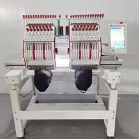 Machine à broder la plus récente / Machine à broder à 2 têtes / Machine à broder informatisée 12/15 aiguilles automatique et informatisée
