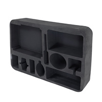 Plateau de découpe Laser en PE PU EVA, personnalisé, mousse de découpe, pour boîtes, étui de transport, 10 pièces