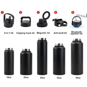 OEM Bpa Free 18oz 32oz Magnetic Lid Stainless Steel Flask Double Wall Vacuum Insulated Thermal Gym Sports Drinking Water Bottle - Product Image 2