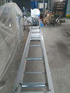 רולר תריס דלת ביצוע מכונת פסיס מנותק pvc פאוץ חיתוך מסור מכונת - Product Image 5