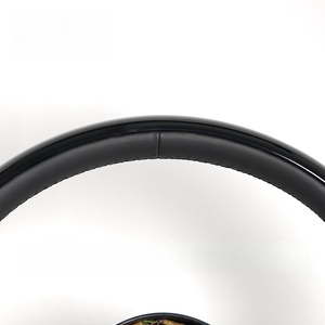 عجلات قيادة سيارات مخصصة من جلد خشب الخوخ لسيارات مرسيدس-بنز W223 وW213 و167 وفئة C وفئة E وفئة S - Product Image 4