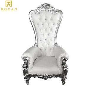 Fauteuils de Luxe Design Moderne Trônes de Fête pour Marié et Mariée en Location - Product Image 5