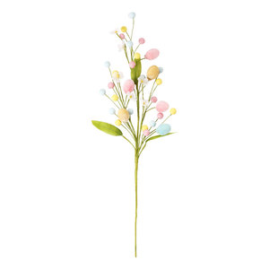Branches d'œufs de Pâques créatives en plastique, bouquet de fleurs DIY, arrangement floral, arbre décoratif de Pâques, nouveaux produits transfrontaliers - Product Image 5