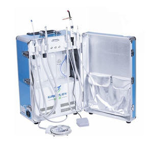 Carecol เครื่อง Gu-P204ฟันแบบพกพาพร้อมคอมเพรสเซอร์อุปกรณ์ทำความสะอาดฟันไฟฟ้า220V AC สำหรับรักษาช่องปาก - Product Image 2