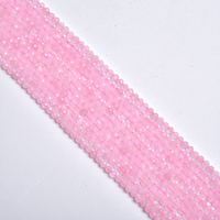 2mm Facettes Fine Cut Pierre Naturelle Poudre Cristal Perle Facettes Gem Perle pour DIY Bracelet Collier Bijoux Production